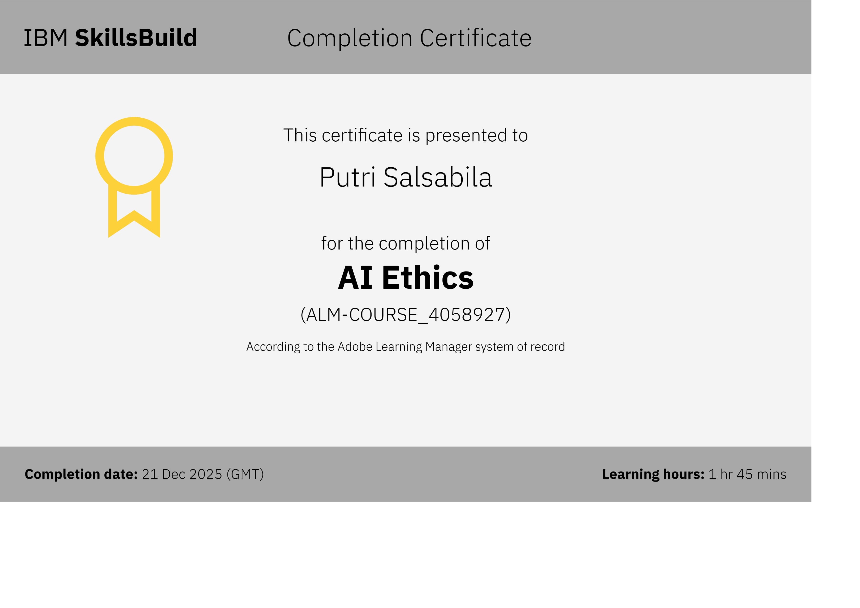 AI Ethics