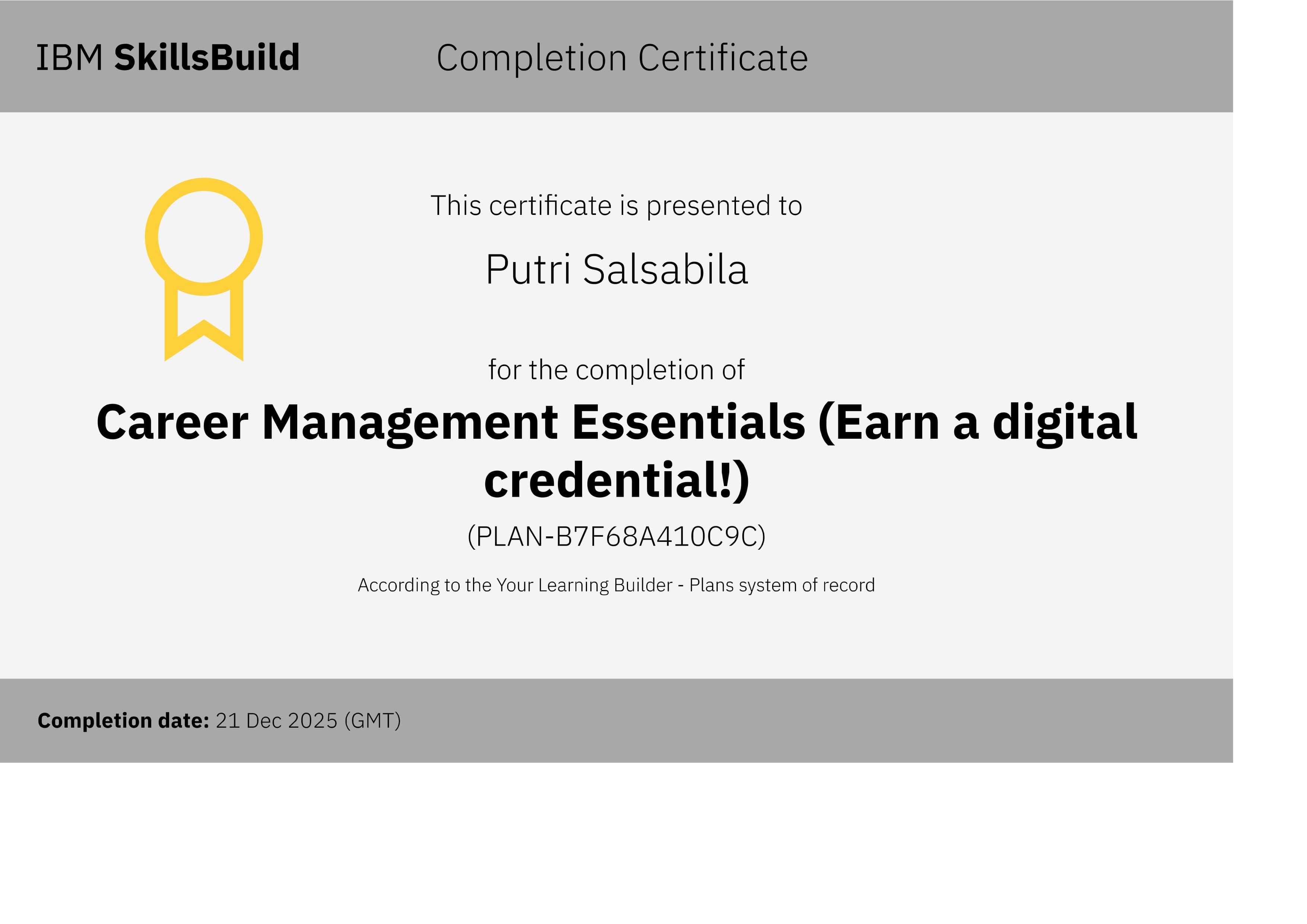 Earn A Digital Credential